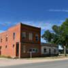 Grover, Colorado.
Old bank building.