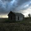 A vertical view of this
rolling June storm.