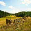 Stone remnants of an old stable~
Fremont County.