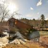 West Cornwall
Covered bridge.
(north angle)