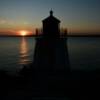 Castle Hill Lighthouse.
Beautiful February sunset.