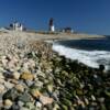 Point Judith Lighthouse.
(vertical view)