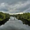 Suwannee River.
(looking south) 
Lafayette County.