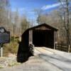 Elder Mill Covered Bridge.
(west entrance)