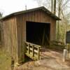 Cromer's Mill Covered Bridge.
Built in 1907.
Franklin County, GA.