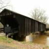 Red Oak Creek
Covered Bridge.
(east angle).
