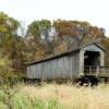 Northern angle of the
Thompson Mill Covered Bridge.
Shelby County.