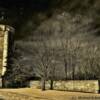 19th century storage silo-east of Rockford, Illinois