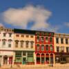 More ornate building fronts~
Marshall, Illinois.