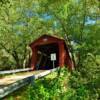 Webster Covered Bridge.
(west entrance)