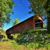 Oakalla/Shoppell Covered Bridge.
(west angle)