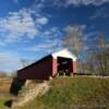 Scipio Covered Bridge.
(north angle)