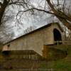 Norris Ford Covered Bridge.
Built 1916.
Rush County, IN.