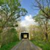 Rush Creek Covered Bridge.
Built 1904.
Parke County, IN.