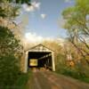 Rush Creek Covered Bridge.
(west angle)