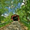 Cornstalk Covered Bridge.
(frontal view)