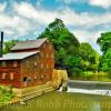 Pine Creek Grist Mill~
(Summer).
Near Muscatine, Iowa.