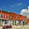 Riverside, Iowa.
(Historic Main Street).