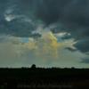 Storm Clouds developing over
Panora, Iowa.