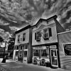 Main Street shops.
Ely, Iowa.