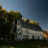 Secluded old barn.
October evening.
Monona County.