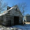 Woodbury County 
corn crib.