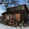 Another one beautiful 
1930's red-brick building.
Shelby County farmstead.