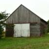 1940's era corn crib.
Linn County, Iowa.