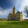 Osborne County Courthouse.
(close up)