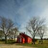 Honey Creek School.
(built 1874)
Mitchell County, KS.