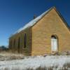 Vicksburg Baptist Church.
(close up)
Jamestown, KS.