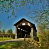 Ringos Mills Covered Bridge.
(front angle)