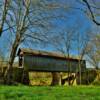 Ringos Mills Covered Bridge.
(east angle)
Ringos Mills, KY.