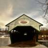 Porter-Parsonsfield
Covered Bridge.
(close-up)