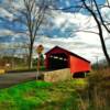 Utica Mills Covered Bridge~
(southern angle)