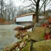 Jericho Covered Bridge~
(built in 1865)
"Under renovations"
Near Upper Falls, Maryland.