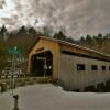 Bissell Covered Bridge.
Built 1951.
Charlemont, MA.