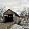 Burkeville Covered Bridge.
(north angle)
Conway, MA.