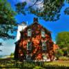 Forty Mile Point Lighthouse~
(west view).