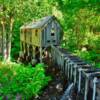 Gold sluice shack & line~
Mill Creek Discovery Park.