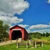 Zumbrota Covered Bridge.
(center angle)
