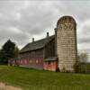 Austere old dairy barn near Redwood Falls, MN.