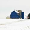 Another peek at this 
unique blue barn.