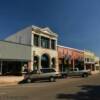 Clarksdale's 
'austere' 
Main Street.