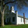 High Creek Church and cemetary.
(west angle)