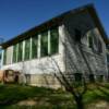 A southern angle of this
old Atchison County schoolhouse.