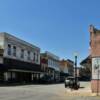 Plattsburg, Missouri.
(looking north along Main Street).