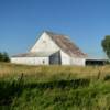 Picturesque white loft barn.
Near Bethany, MO.