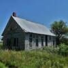 Nestled old schoolhouse
east of Denver, MO.