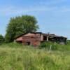 Rustic red old shed barn.
Clinton County, MO.